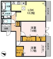 Ｅフィールド西大宮の物件間取画像